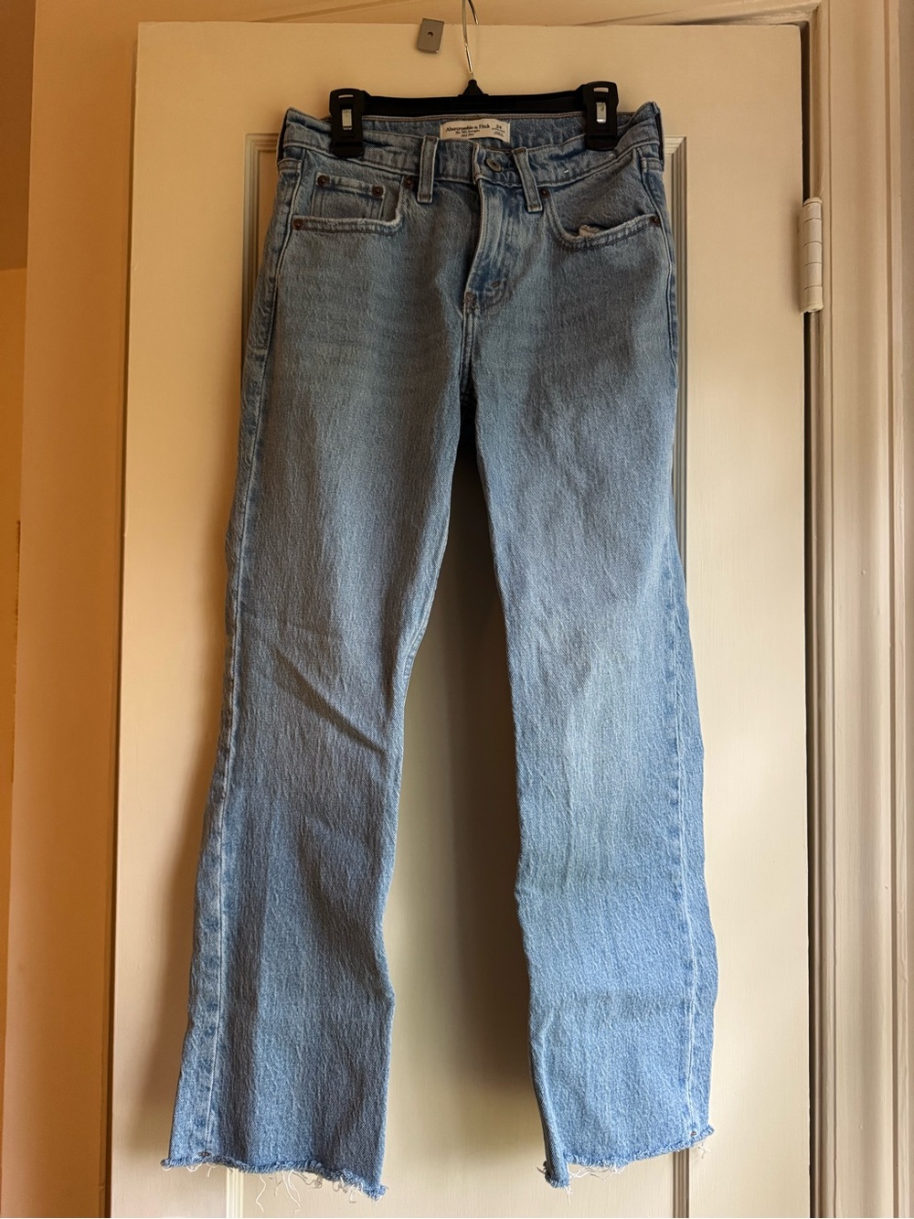 Abercrombie & Fitch Light Blue Straight Leg Jeans